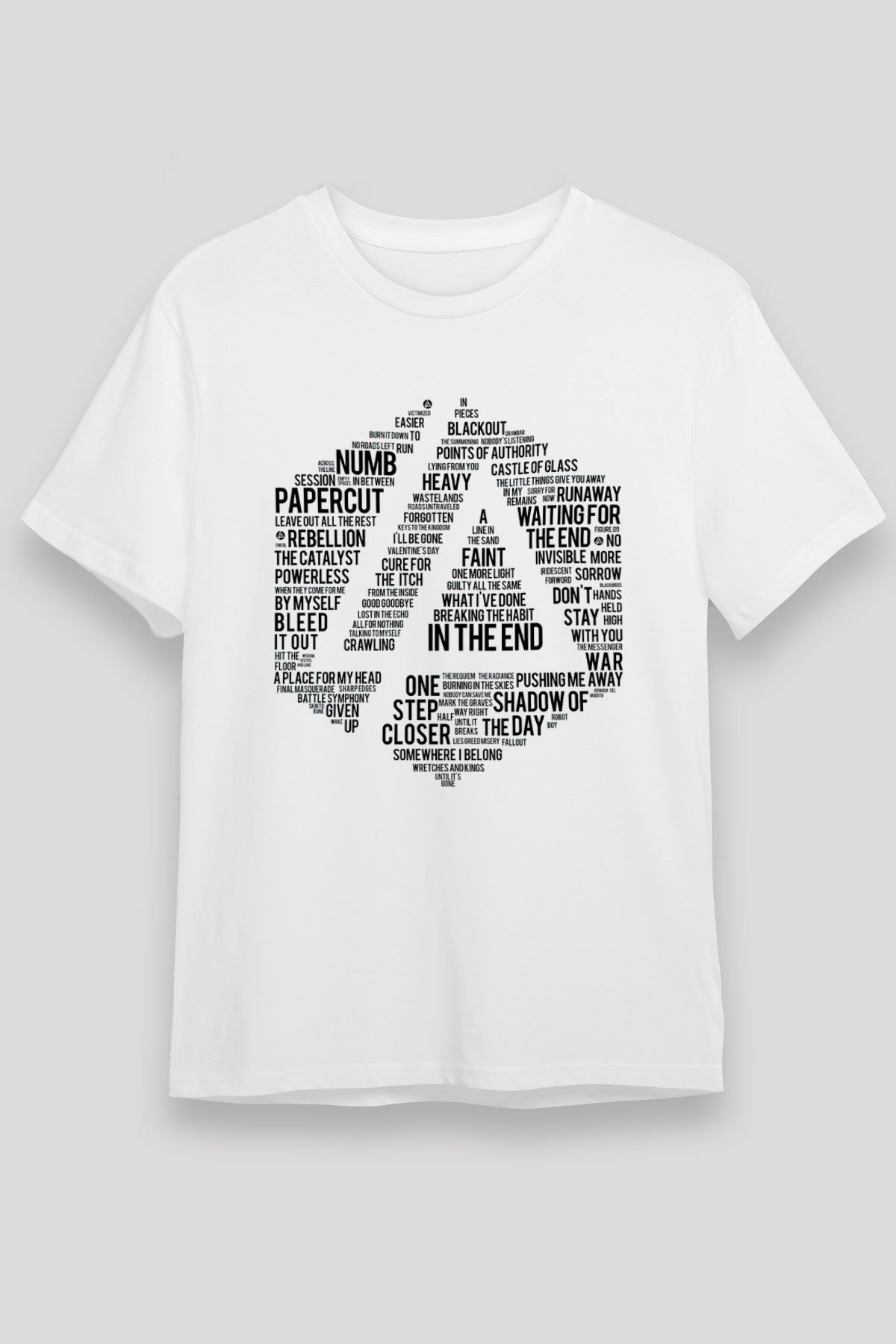 Linkin Park Beyaz Unisex Ti ort T Shirt Ti ortFabrikas