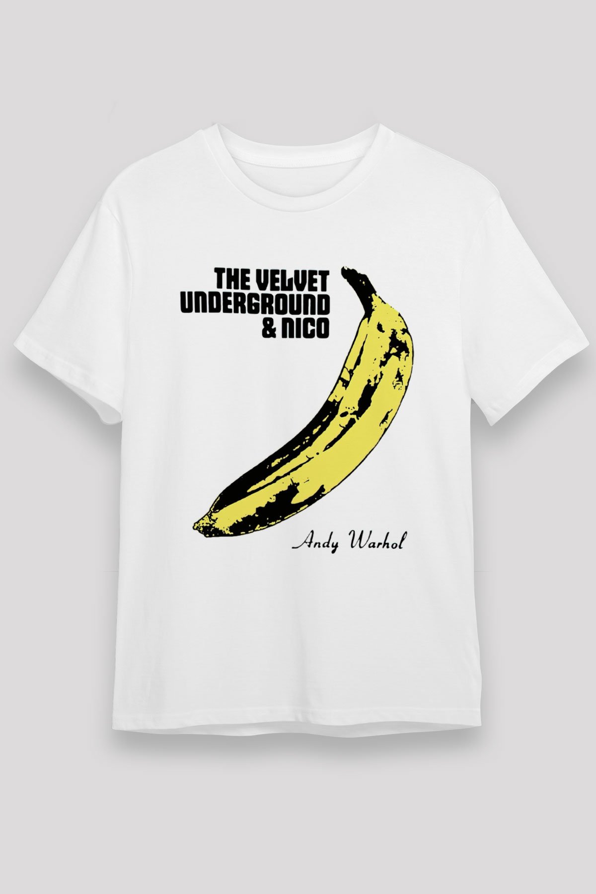 The Velvet Underground Beyaz Unisex Tişört T-Shirt - TişörtFabrikası