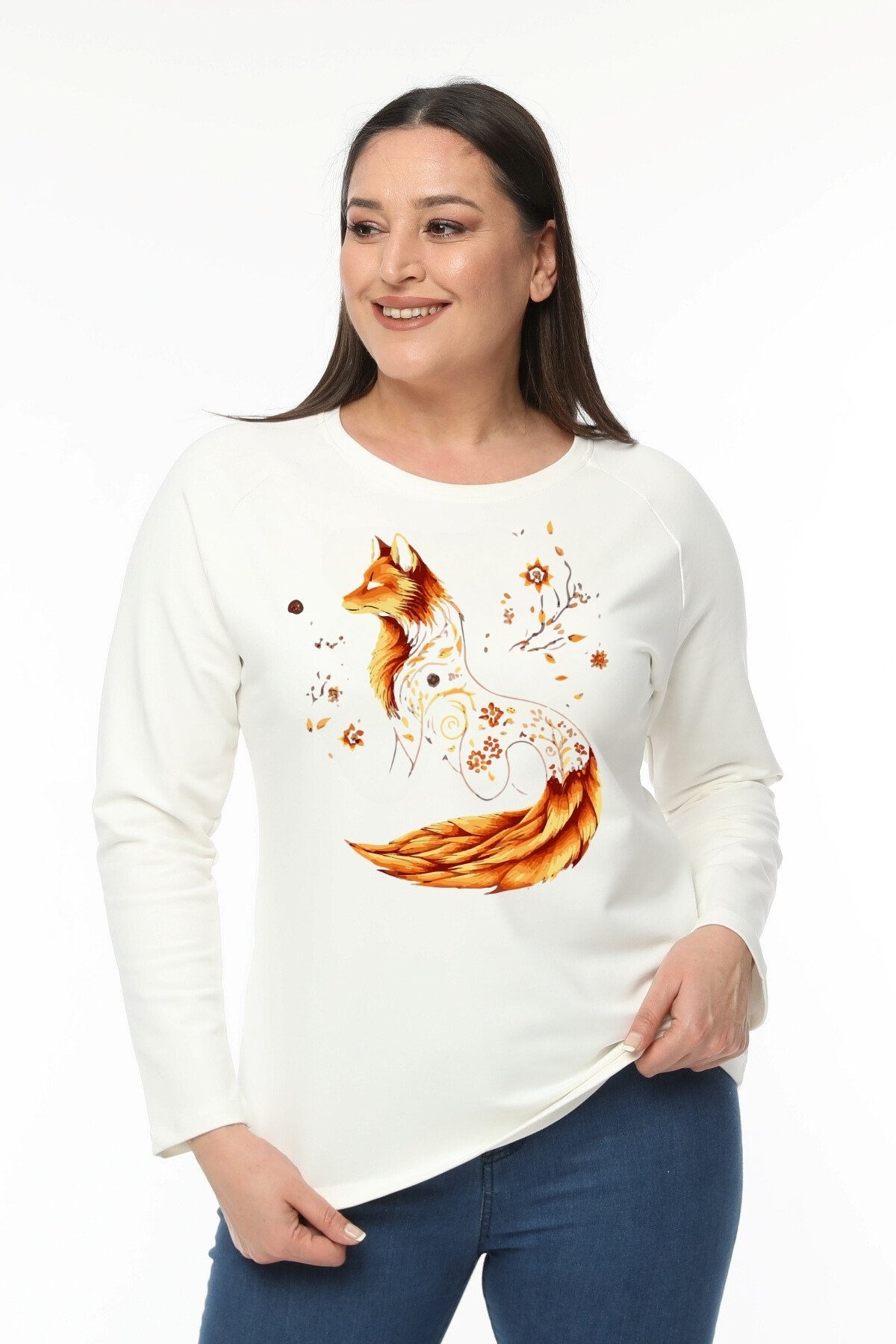 Sweatshirt fox sales