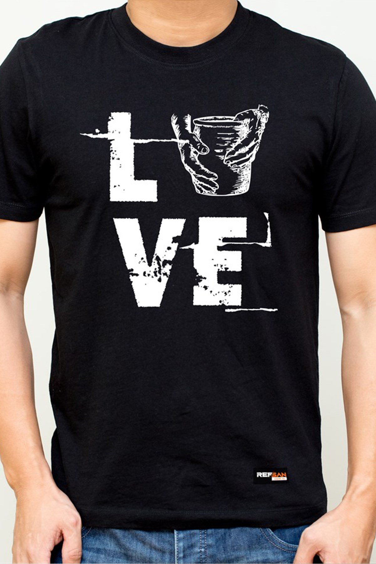 Tasarım Tişört - Love (Model:3) - Refsan