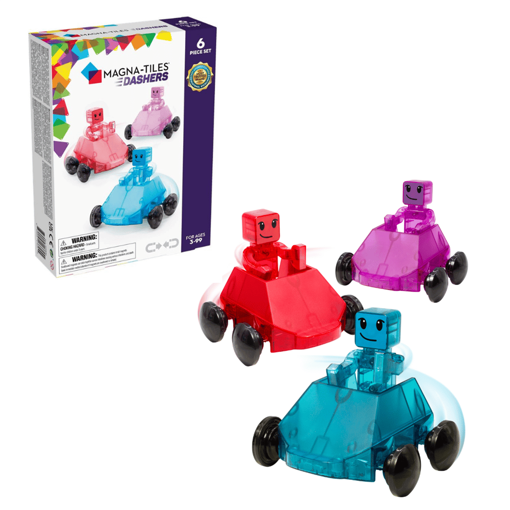 MAGNA-TILES® - Dashers Manyetik Bloklar - 6 Parça - 23806