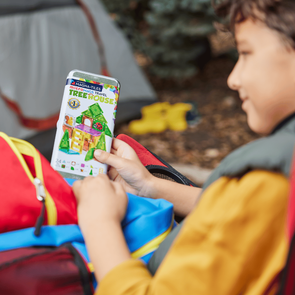House on the Hill＊parent bag tile MAGNA-TILES® - Travel Set - Ağaç Ev - 24 Parça - 264024TH