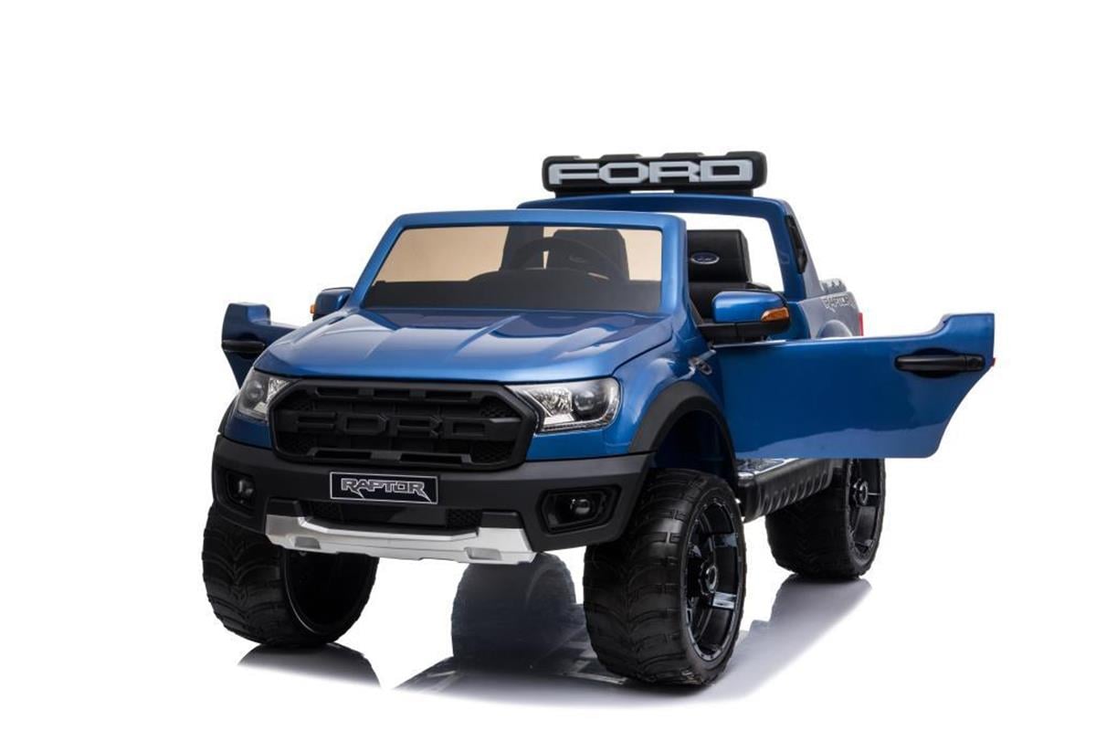 Ford Ranger Raptor 12V Tablet Ekranlı Çift Kişilik Akülü Araba - Mavi