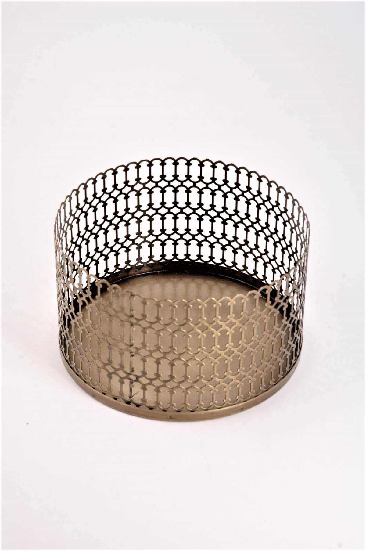 18x11cm Antik Eskitme Büyük Sepet