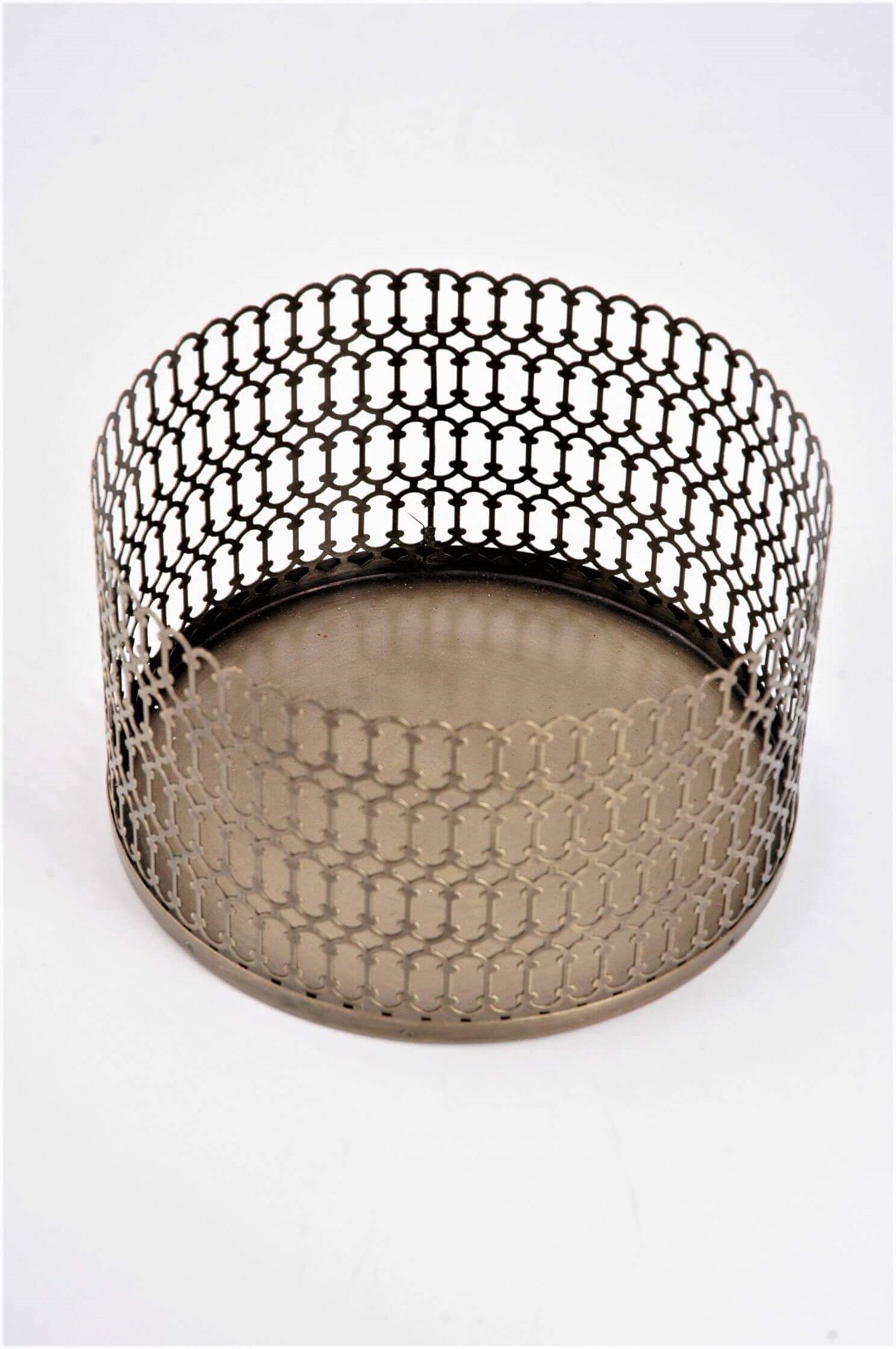 18x11cm Antik Eskitme Büyük Sepet