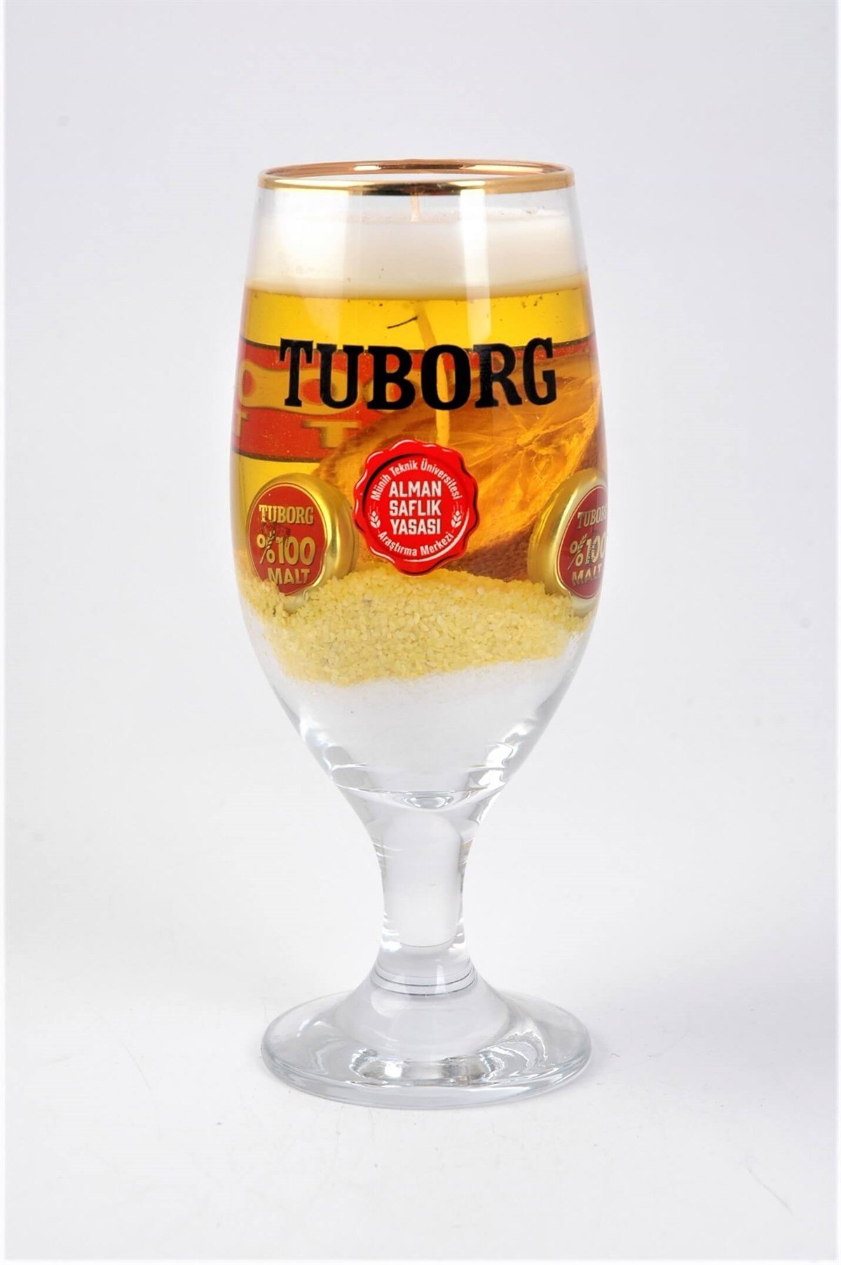 350ml Tuborg Bira Bardağı Jel Mum