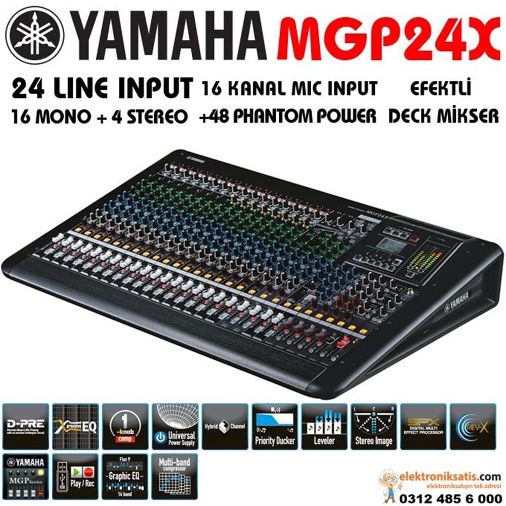 Yamaha MGP24X 24 Kanal Mikser
