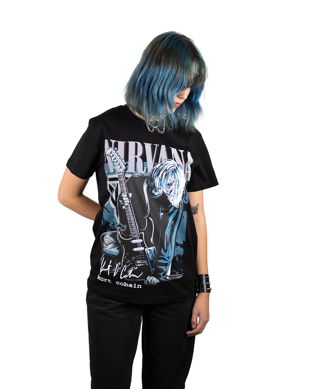 NIRVANA Kurt Cobain 1982-94 T-Shirt