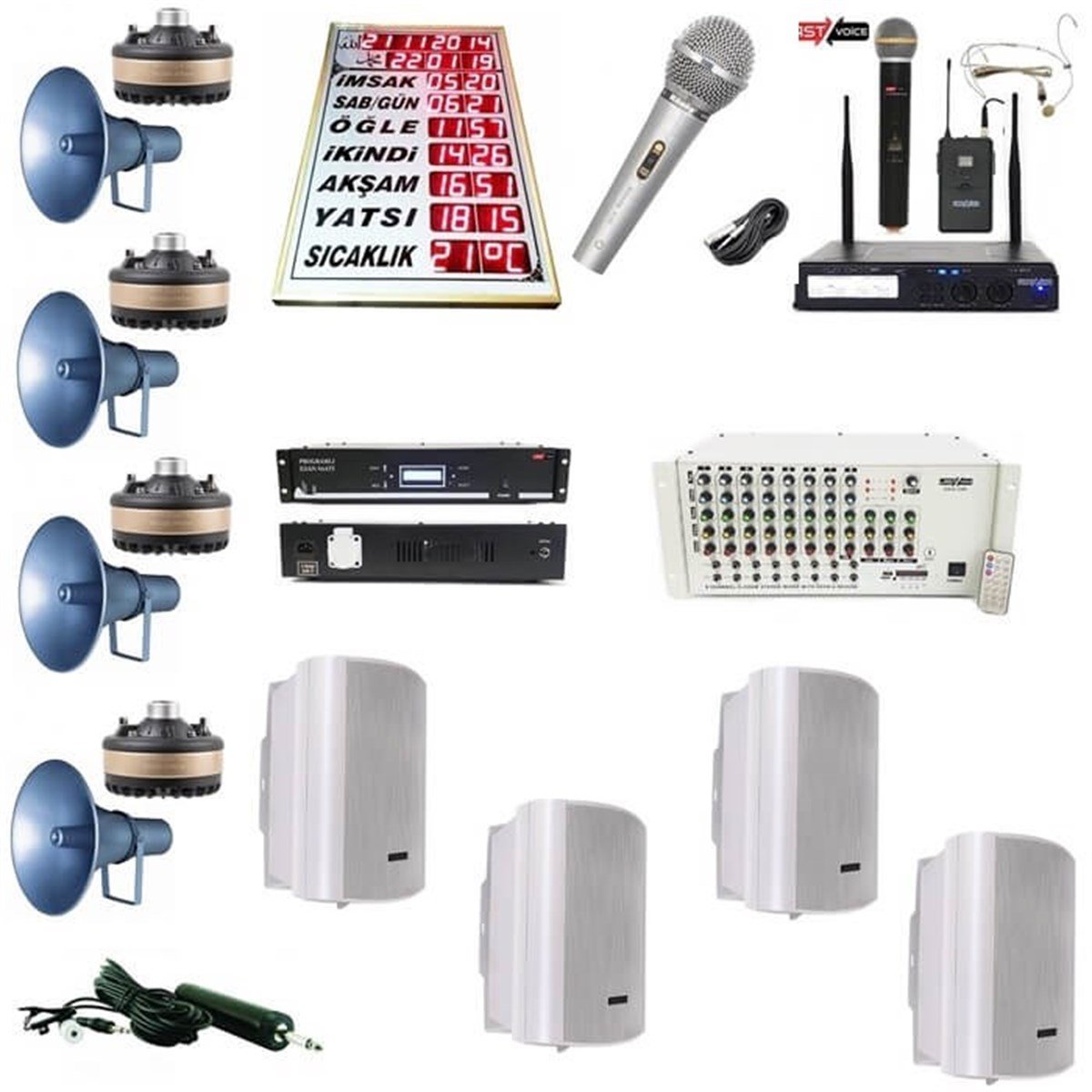 Lastvoice Cami İç-Dış Ses Sistemi paketi-6 Fiyatı Ve Özellikleri
