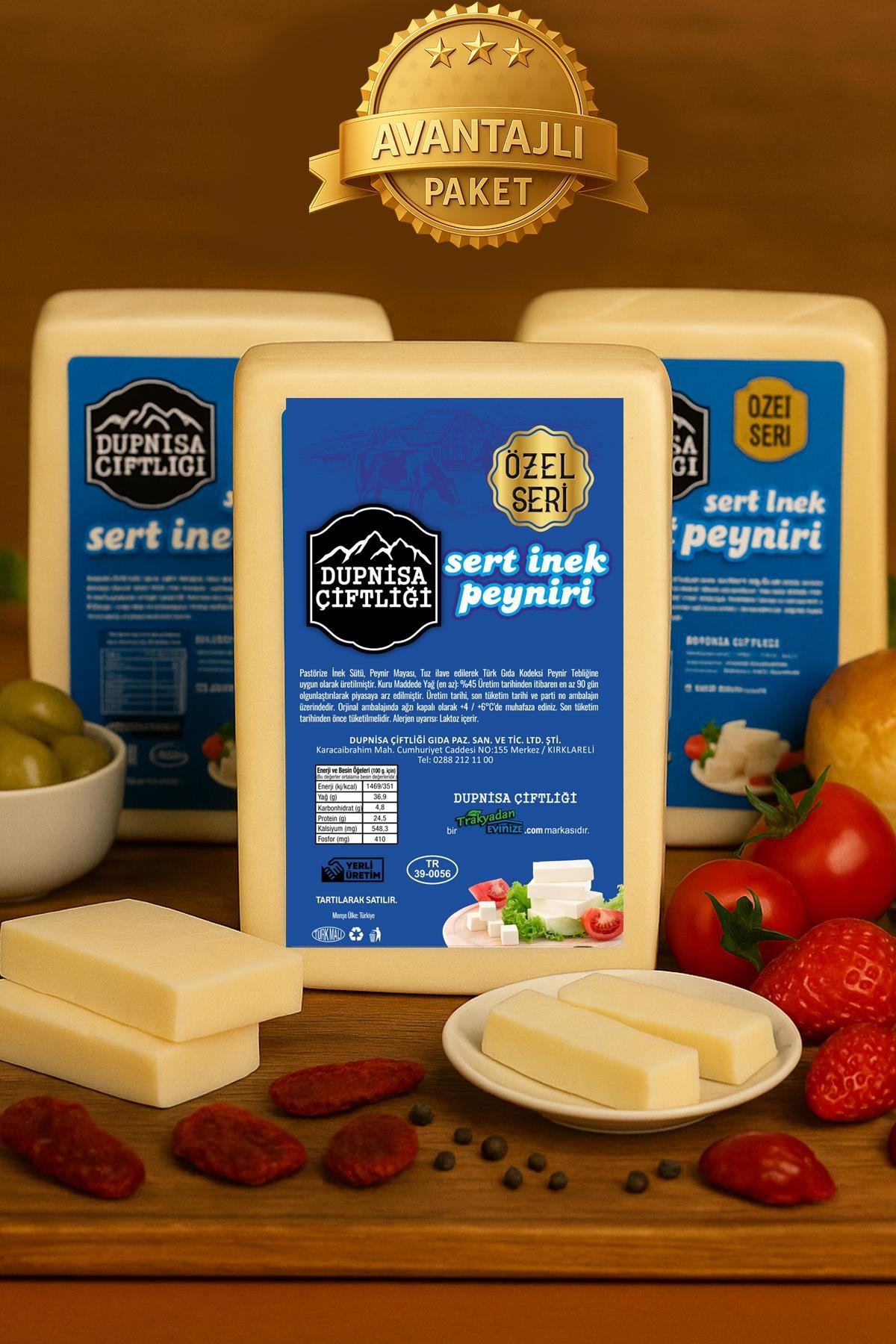 Özel Seri Sert İnek 3kg