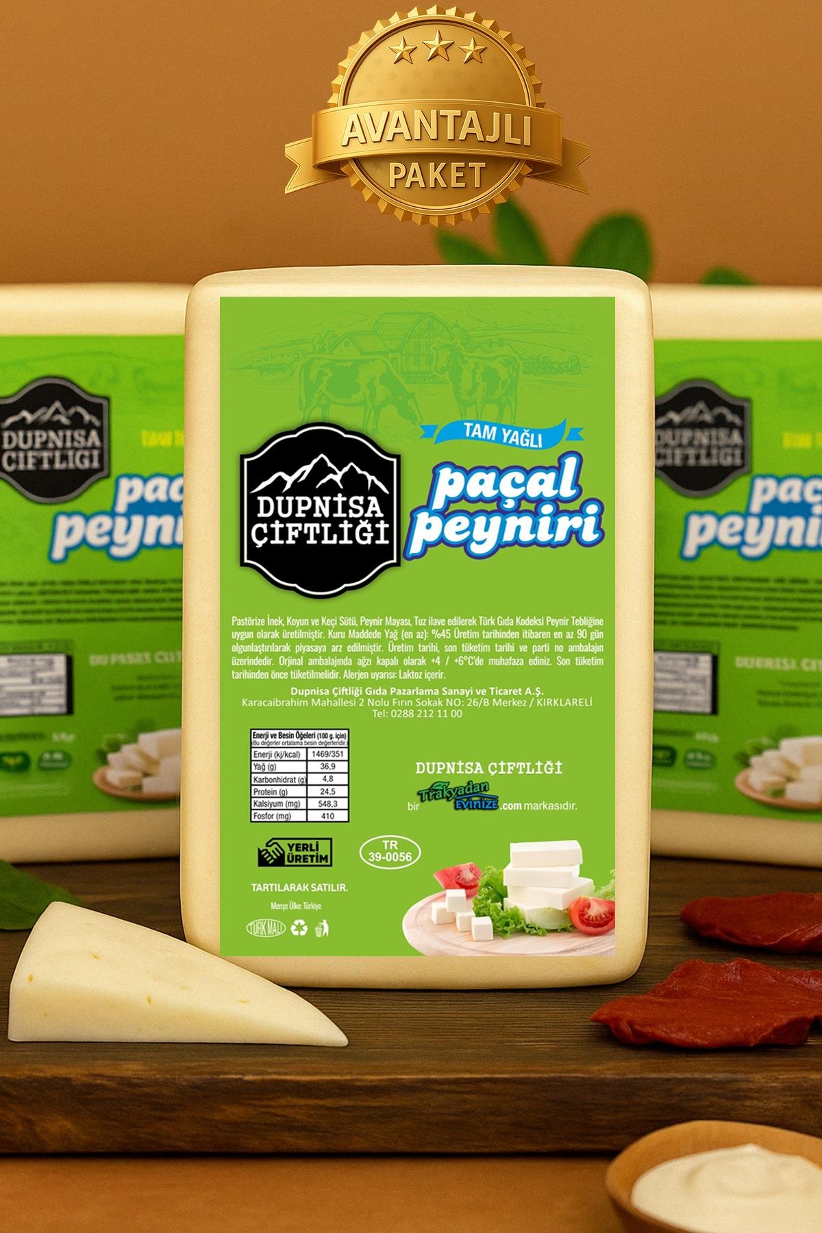 Paçal Peyniri 3kg