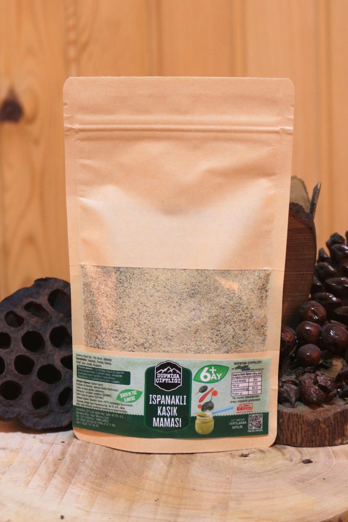 Spinach Spoon Food 100g + 6 Months