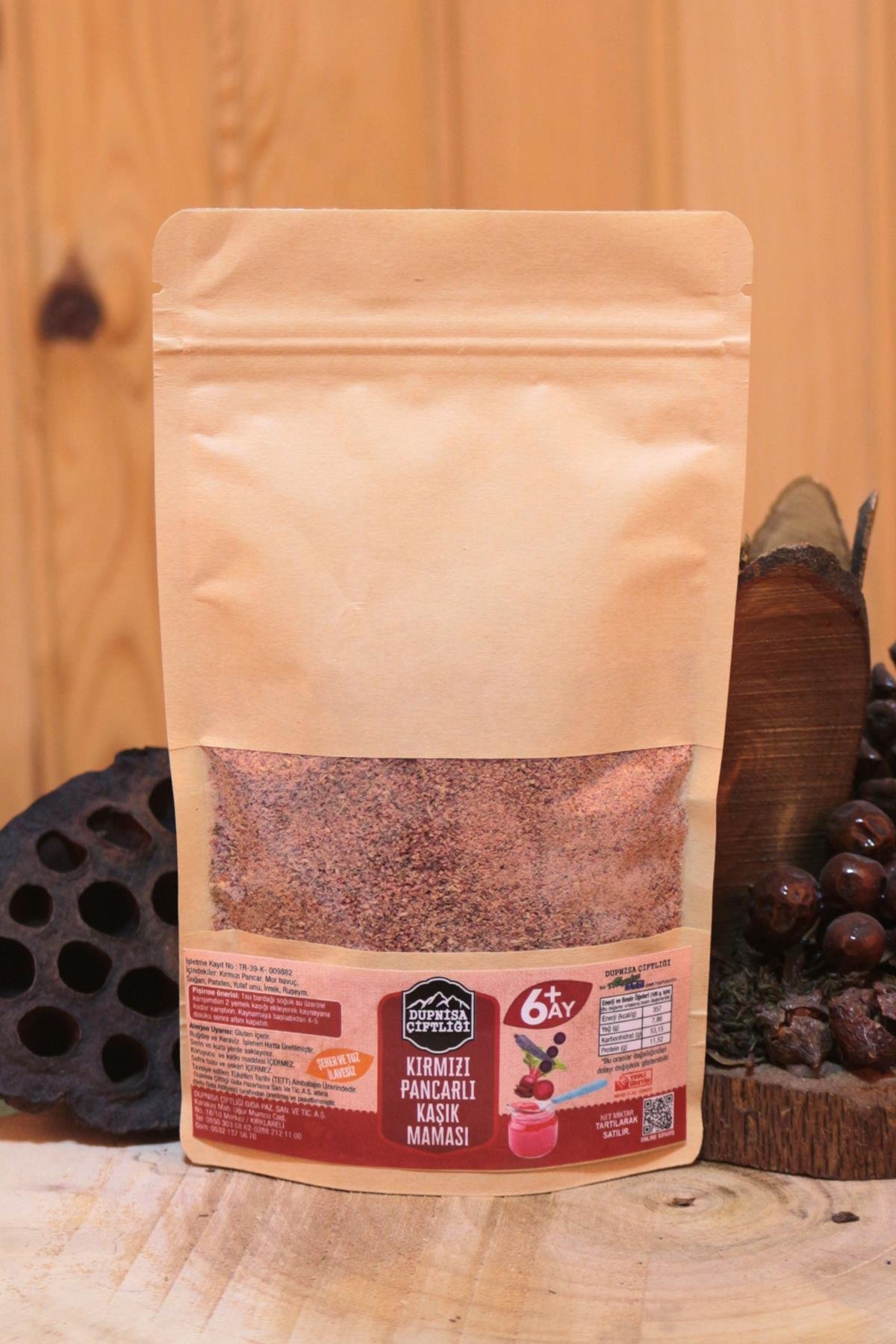 Kırmızı Pancarlı Kaşık Maması 100g + 6 Ay