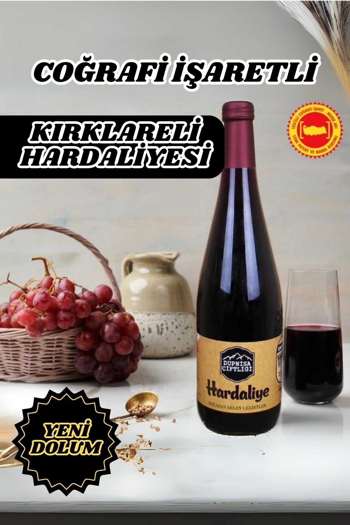 Meşhur Kırklareli Hardaliyesi - Coğrafi İşaretli