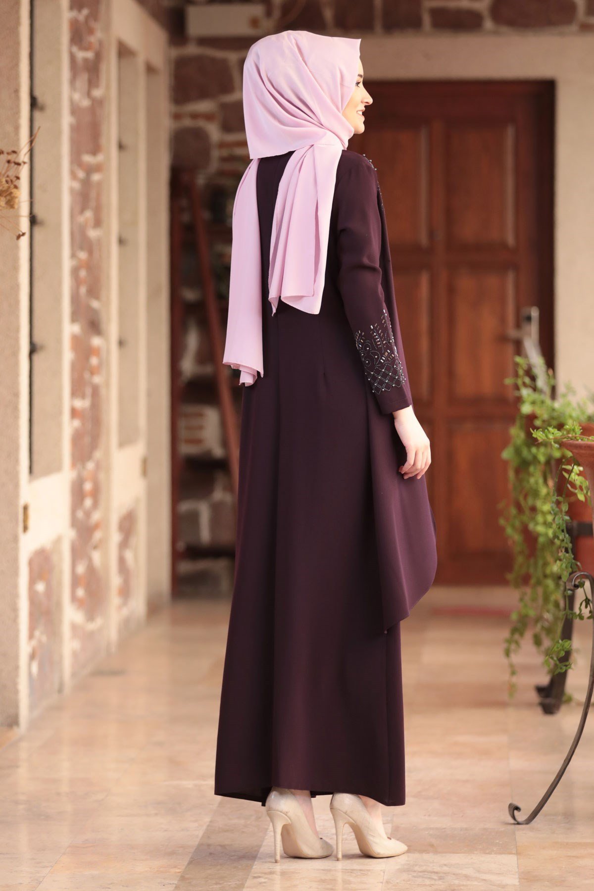 Bahar Abiye Mor AMH610 Modavina