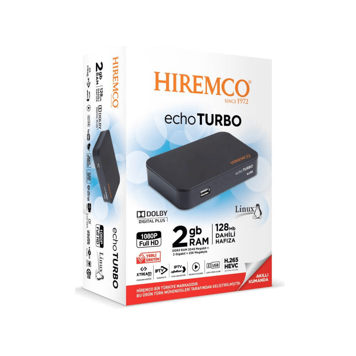 Hiremco Echo Turbo Hd Uydu Alıcısı