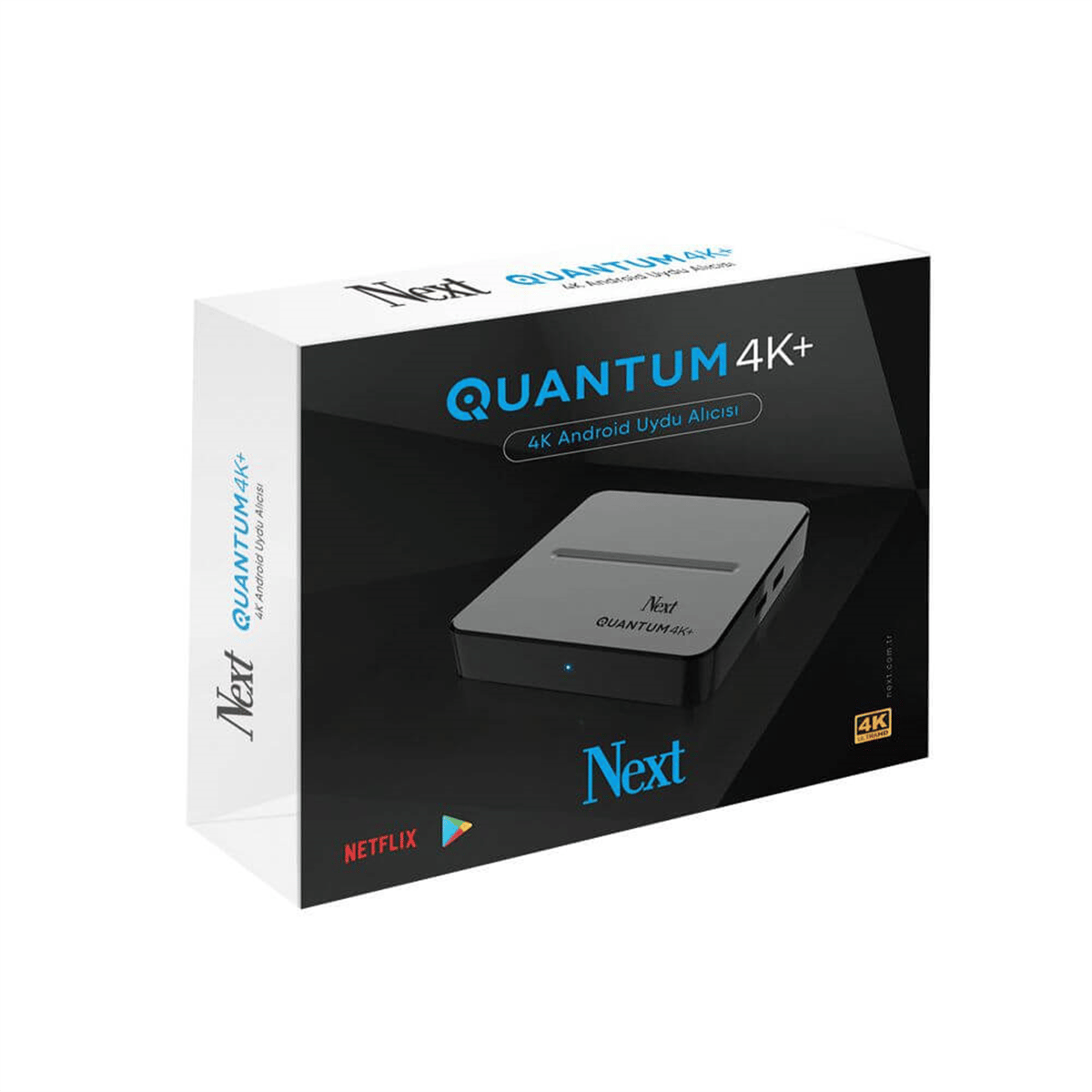 Next Quantum 4K+ Android Uydu Alıcısı + Air Mouse Hediyeli