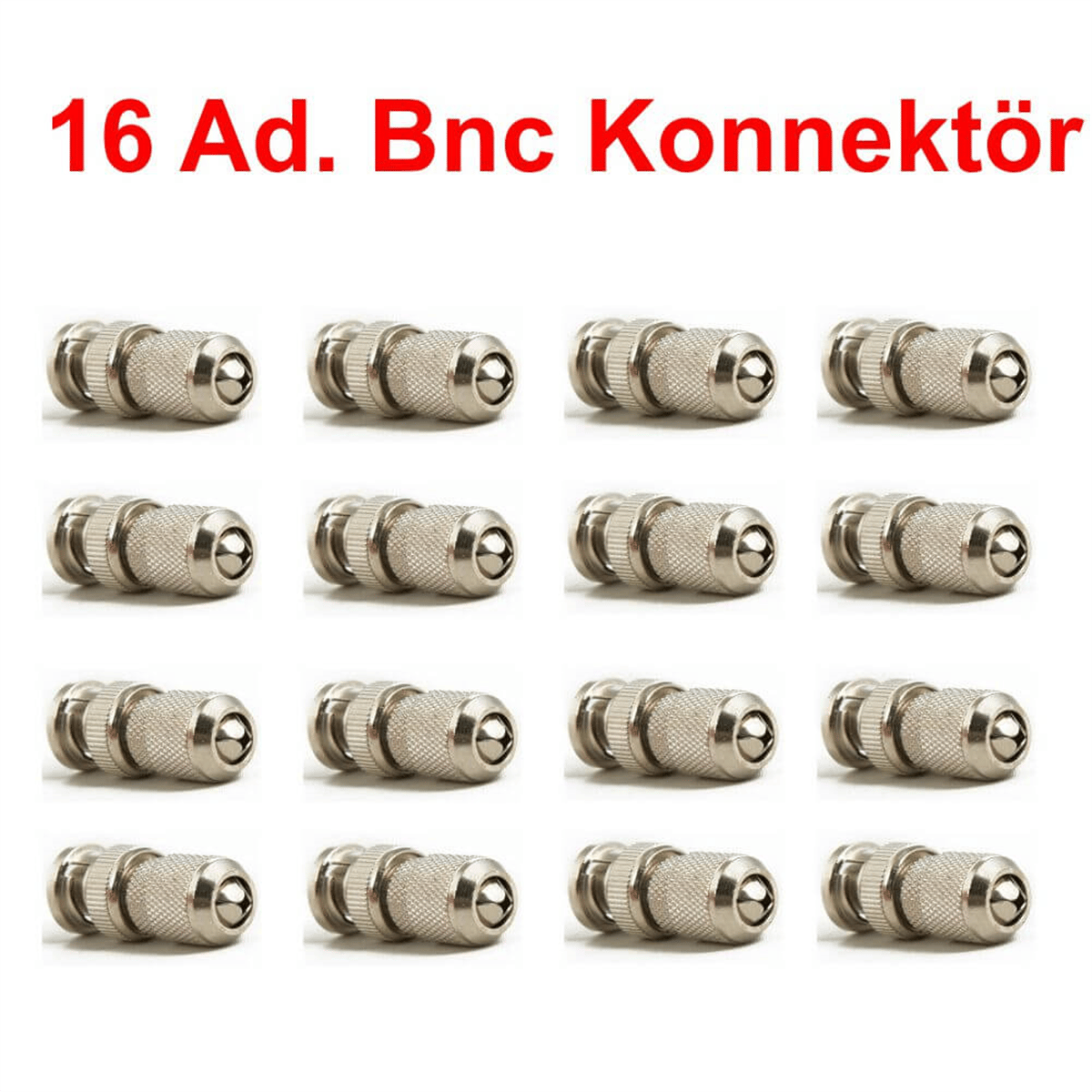 no-nameBnc Konnektör16 Ad. Bnc Konnektör