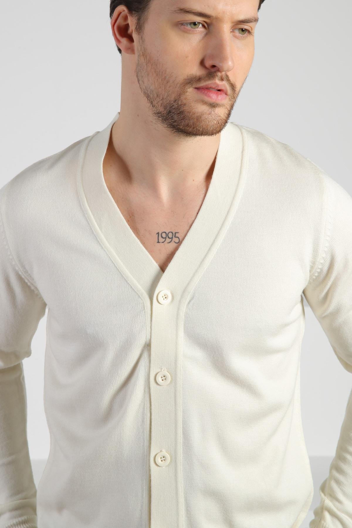 Ferraro Düğmeli Triko Ceket | Erkek Giyim | ModaFerraro