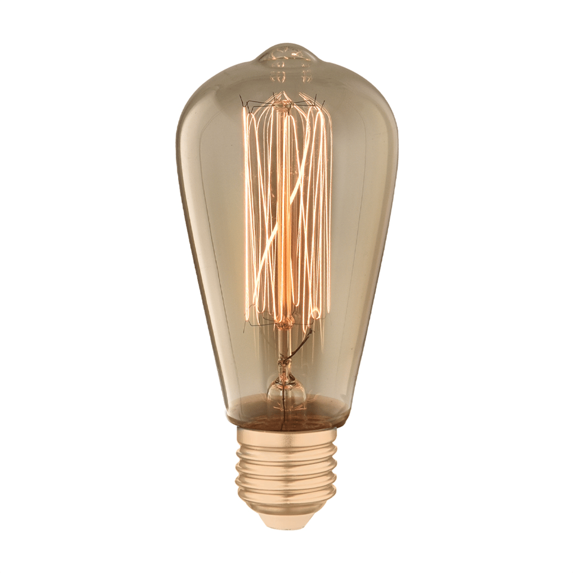 Led Lamp 40W 220V E27 Edison Rustik Halojen Ampul ST64-40 - Nevo Aydınlatma