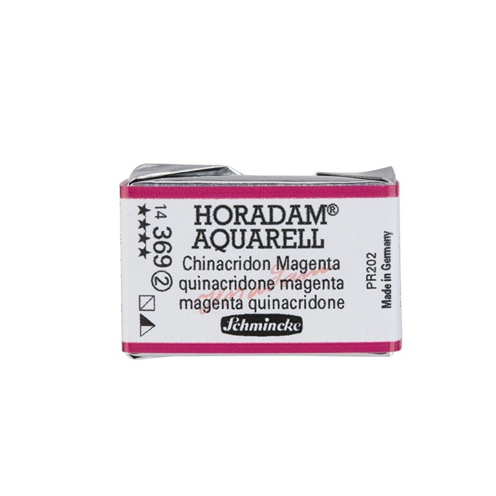 Schmincke horadam aquarell half-pan / 369 quinacridone magenta