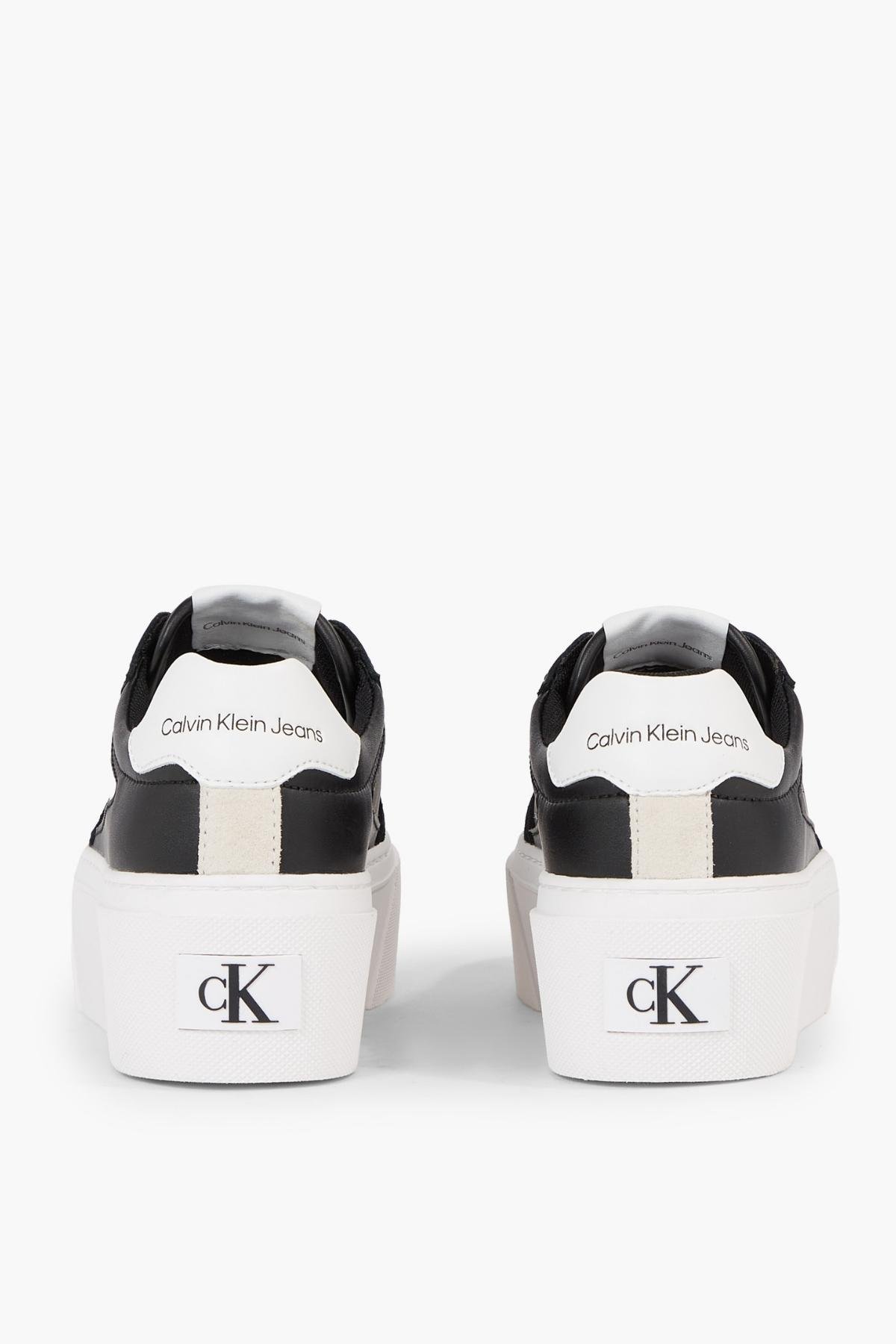 Calvin Klein Cupsole Flatform Mıx Lth Kadın Sneaker Ayakkabı
