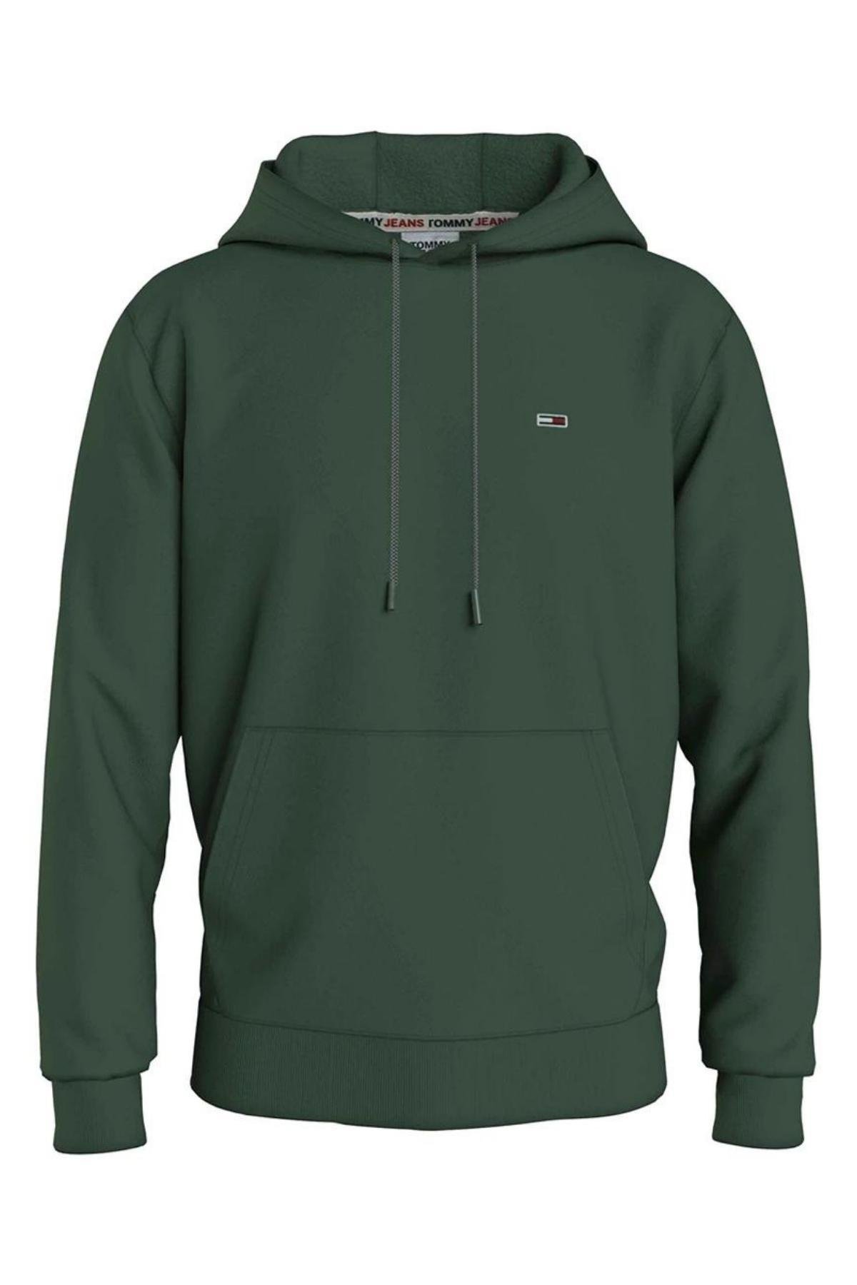 Dark green tommy hilfiger hoodie new arrivals