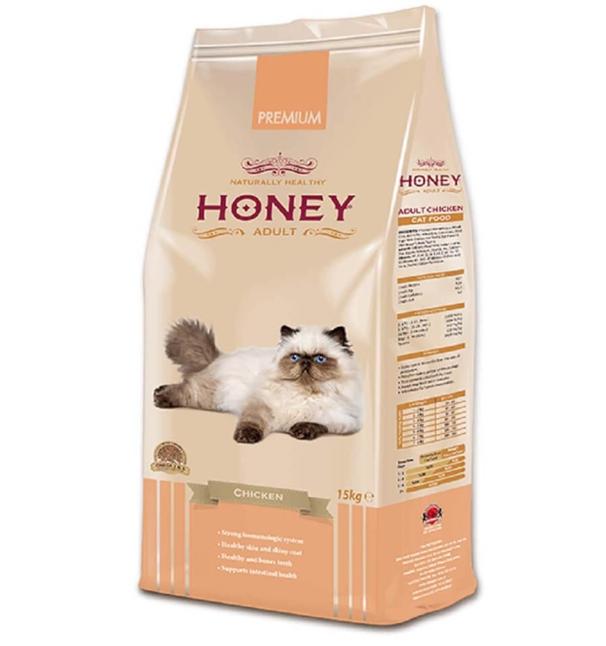 Honey Premium Tavuklu Yetişkin Kedi Maması 15 Kg | Petburada.com'da