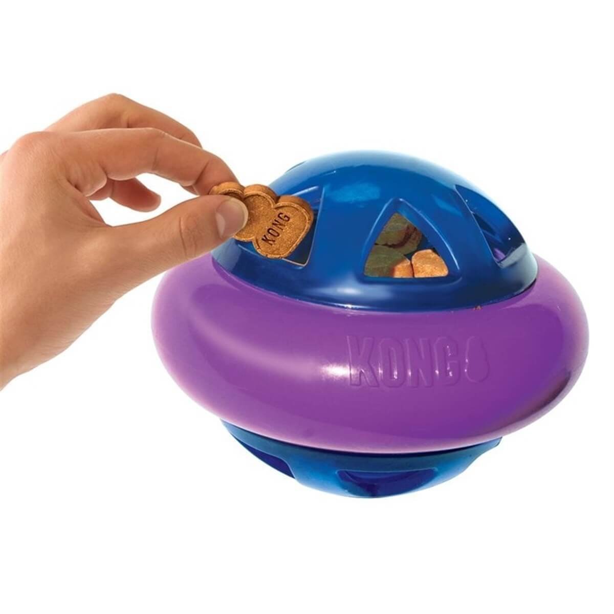 限定品 Kongming, Merchandise Set KONG Hopz Ödül Saklamalı Köpek Oyuncağı 10 cm – Küçük Boy Zekâ ve