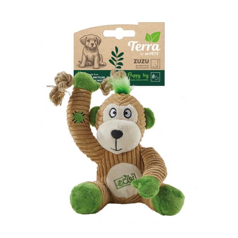 M-Pets Terra Eco Zuzu Puppy Köpek Oyuncağı Dayanıklı Yavru Köpek