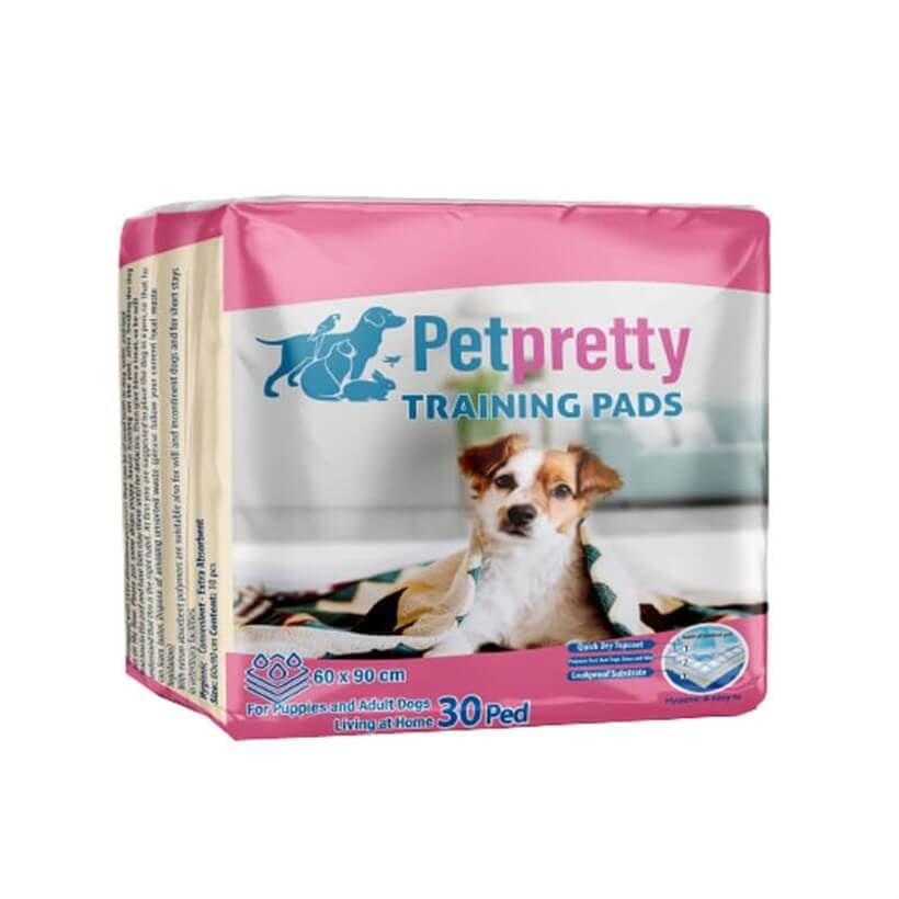 Pet Pretty Yavru Köpek Tuvalet Eğitim Pedi 60x90 cm – 30'lu Paket