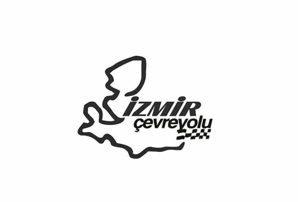 İzmir Çevreyolu Sticker - Ücretsiz Kargo 15cm