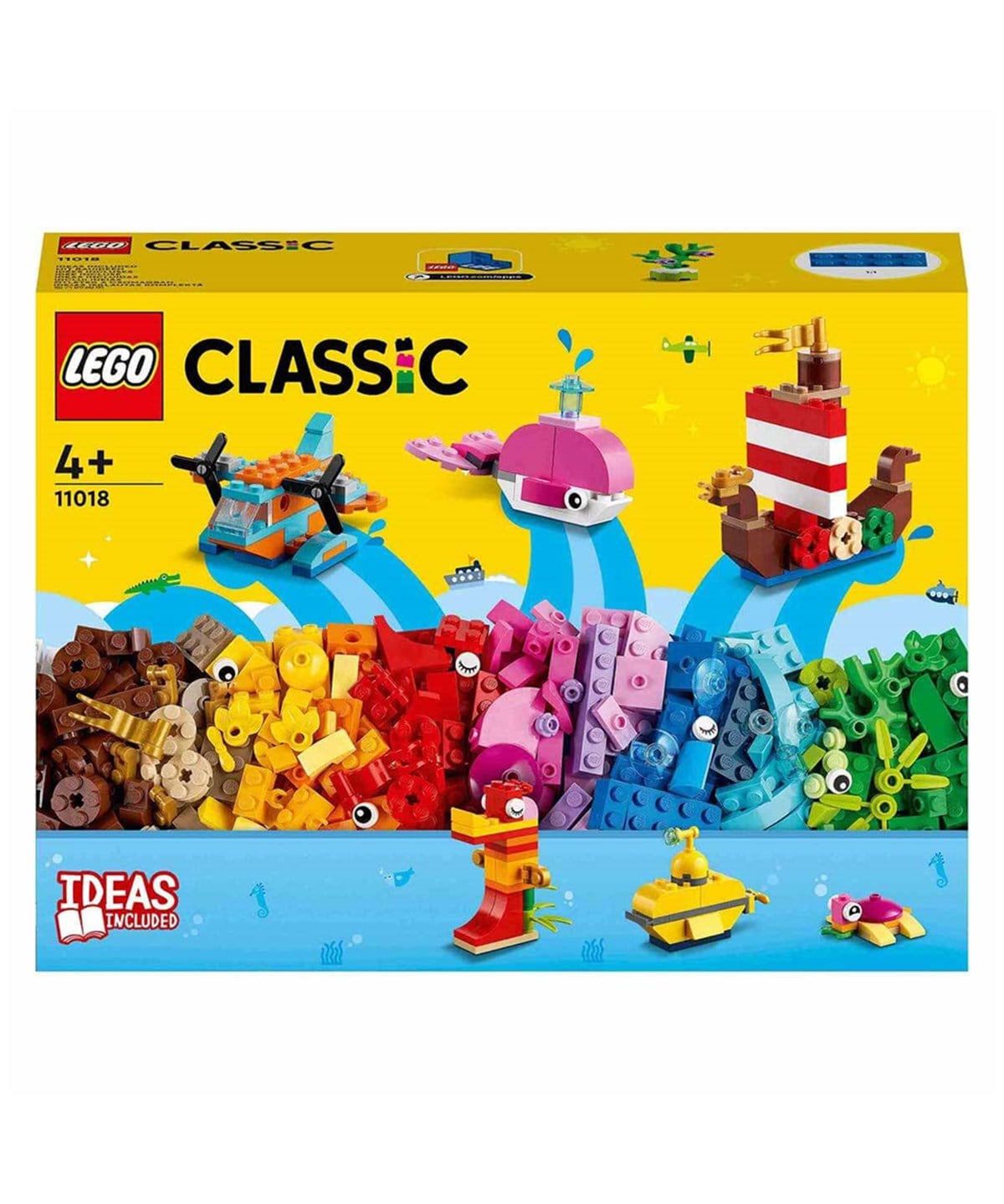 LEGO Classic Yaratıcı Okyanus Eğlencesi 11018