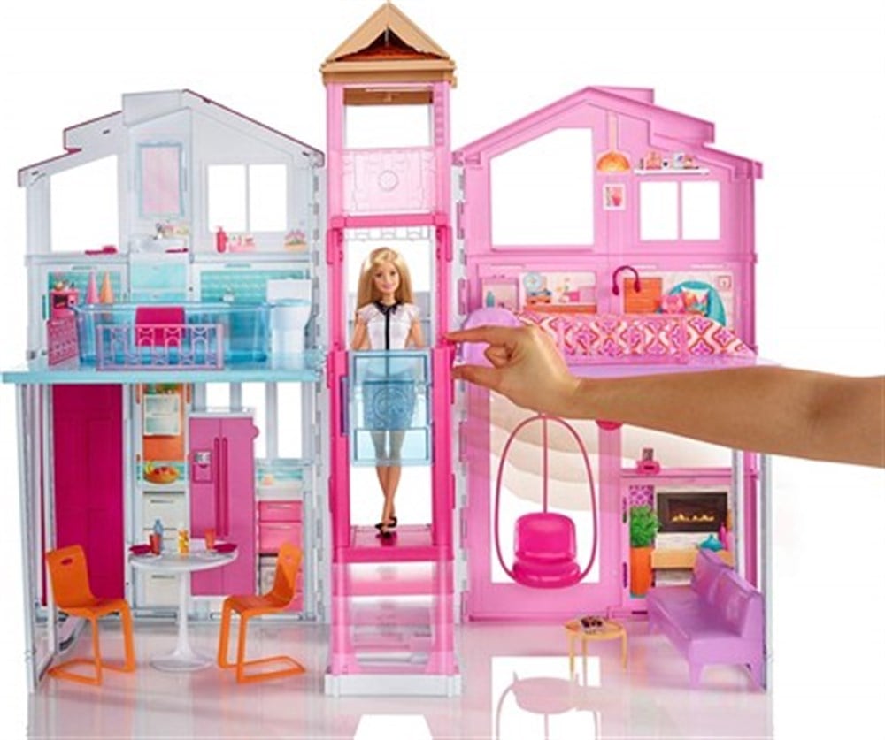 Barbie'nin Muhteşem Malibu Evi DLY32 Sarı Kutu 5 Odalı I Merkez Oyuncak I  Güvenilir Alışveriş, Hızlı Kargo, Kolay İade!
