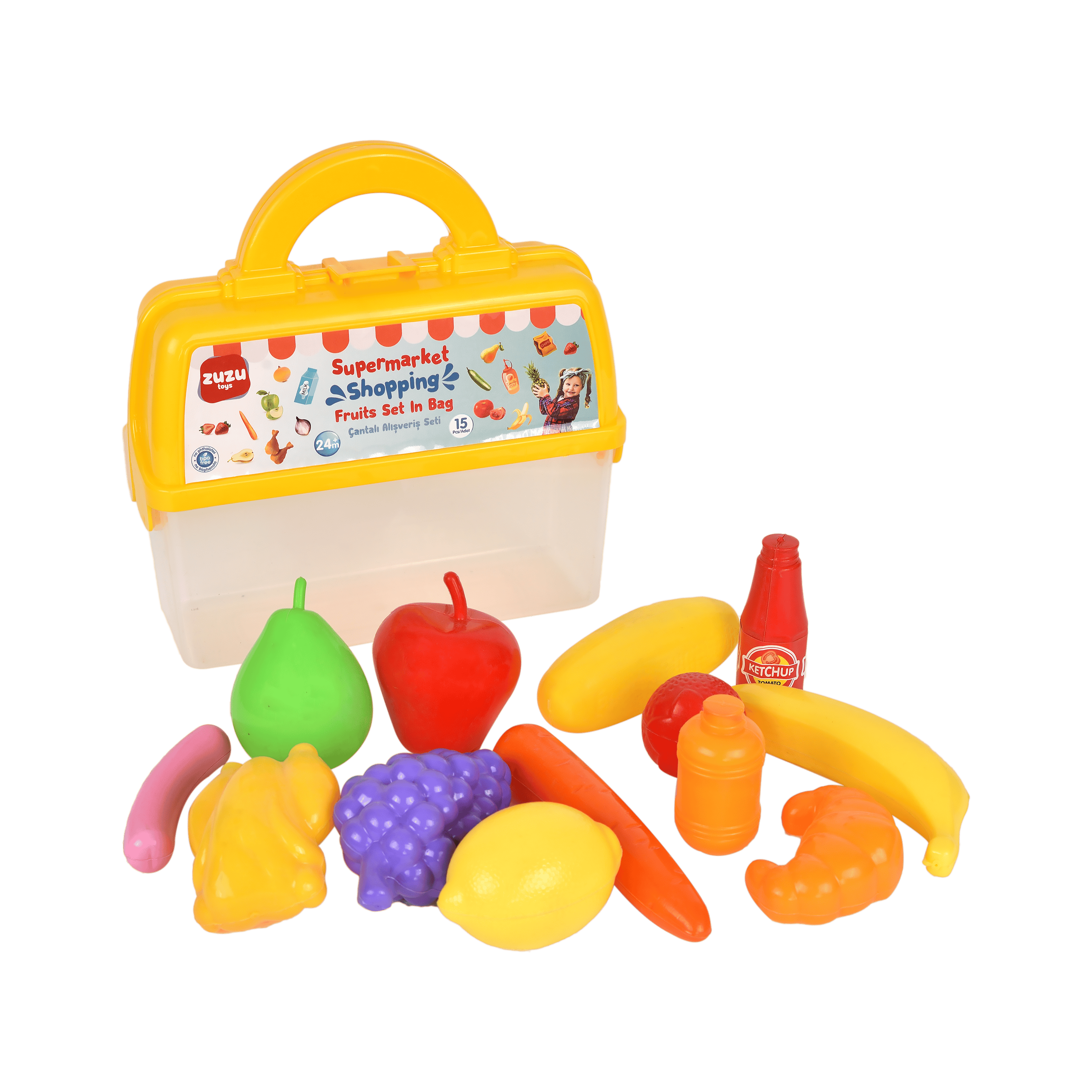 Zuzu Toys Alışveriş Seti Çantalı