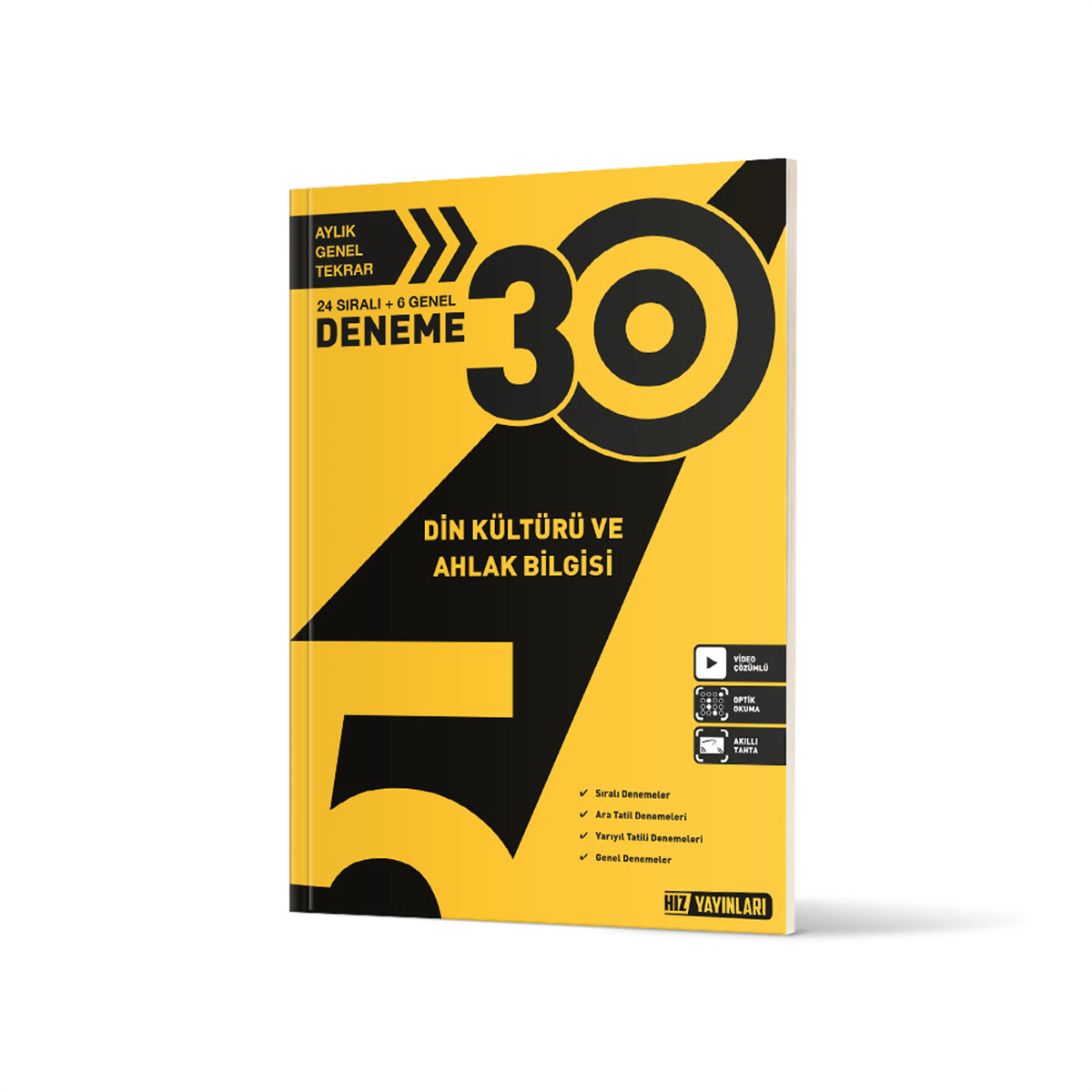 5. Sınıf Din Kültürü 30lu Deneme - Hız Yayınları