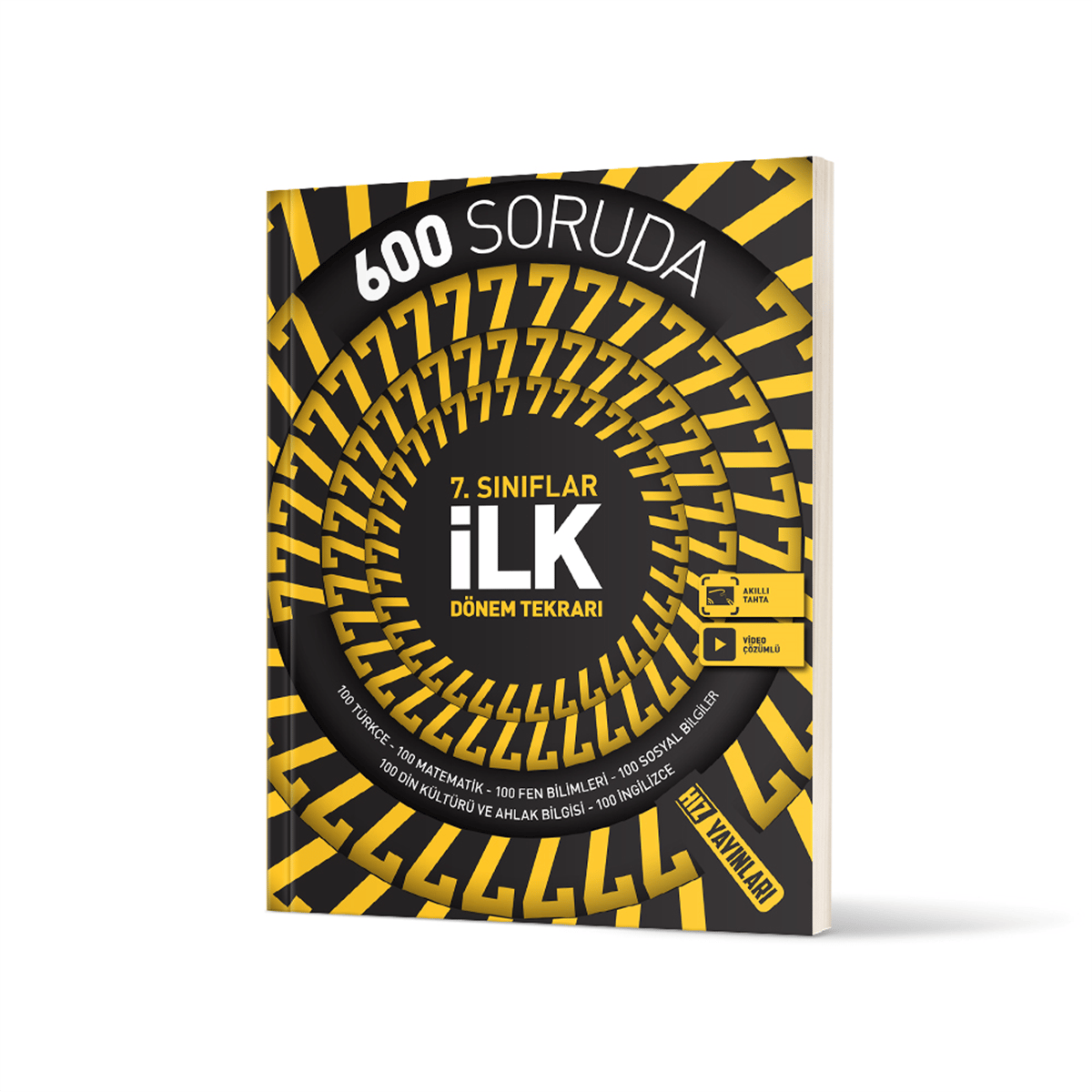 600 Soruda 7. Sınıflar İlk Dönem Tekrarı - Hız Yayınları