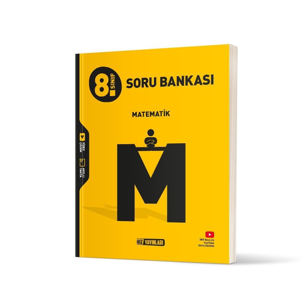 HIZ YAYINLARI 8.SINIF LGS HAZIRLIK MATEMATİK SORU BANKASI