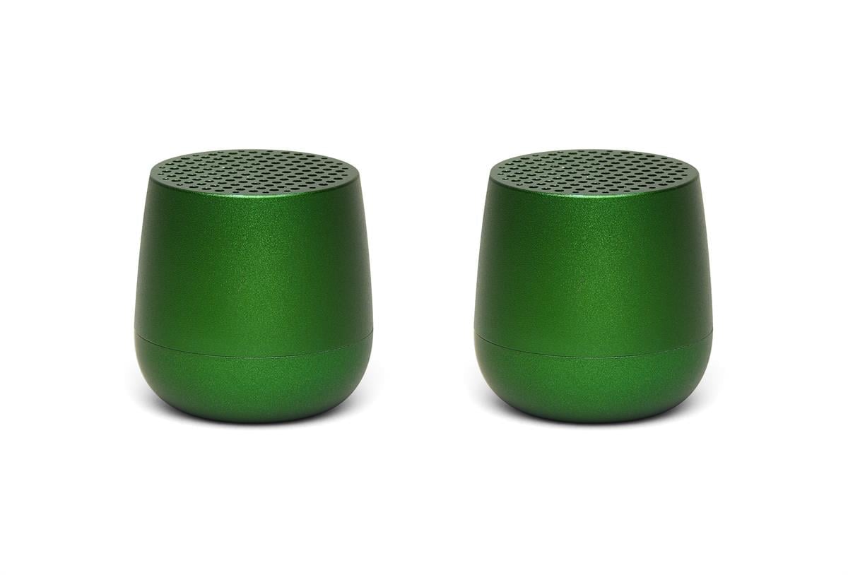 Lexon Twin Mino Bluetooth Hoparlör - Yeşil | QuzucukKids.com