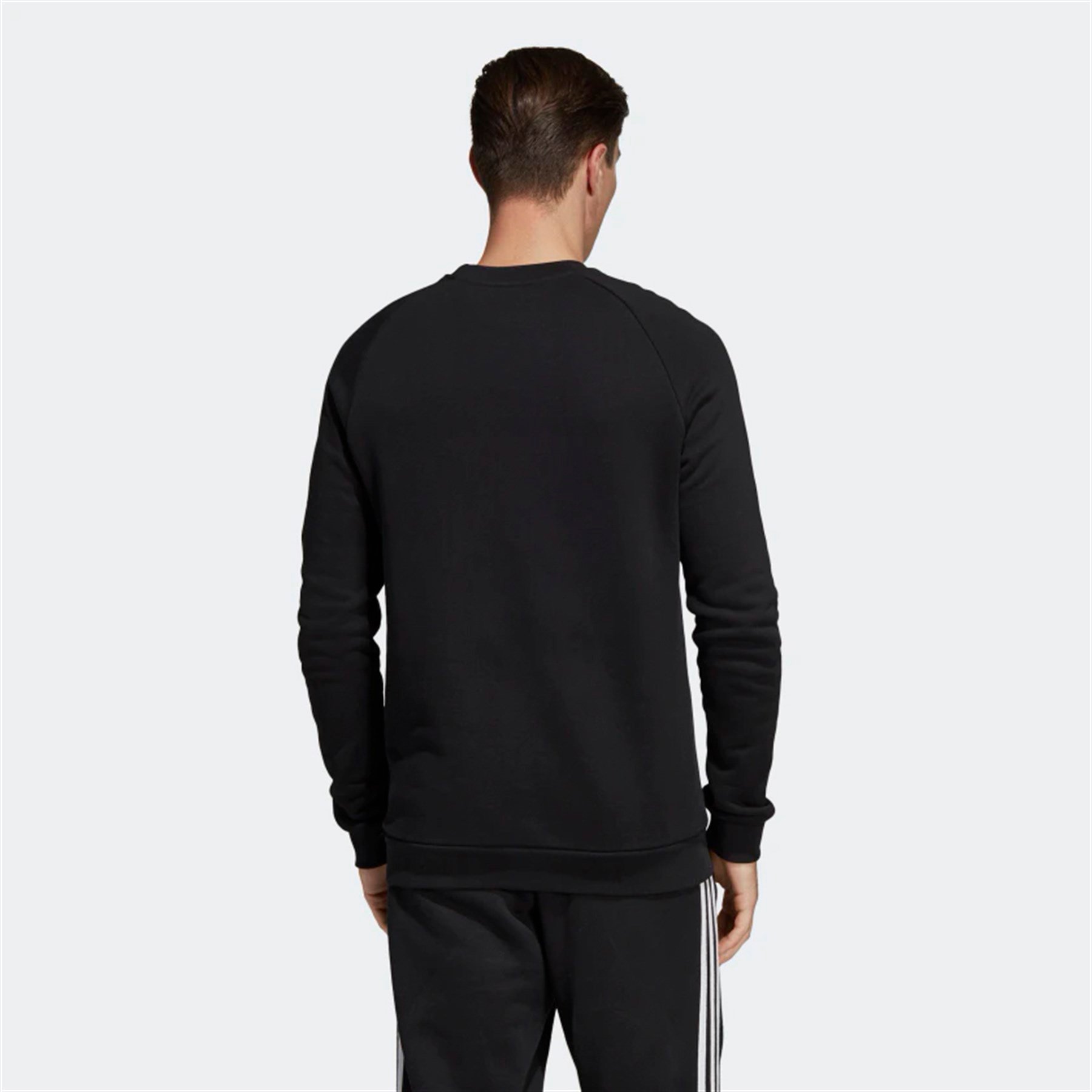 Adidas Erkek Gunluk Sweatshirt CW1235 TREFOIL CREW