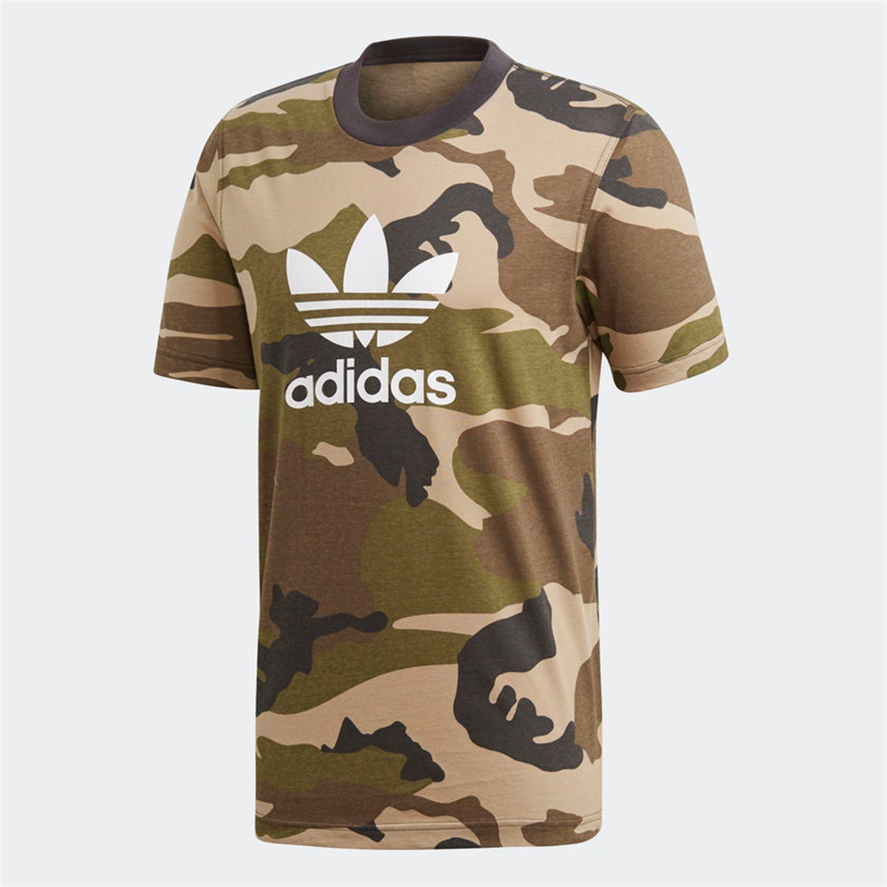 Adidas Erkek Gunluk T Shirt Dv2067 Camo Tee