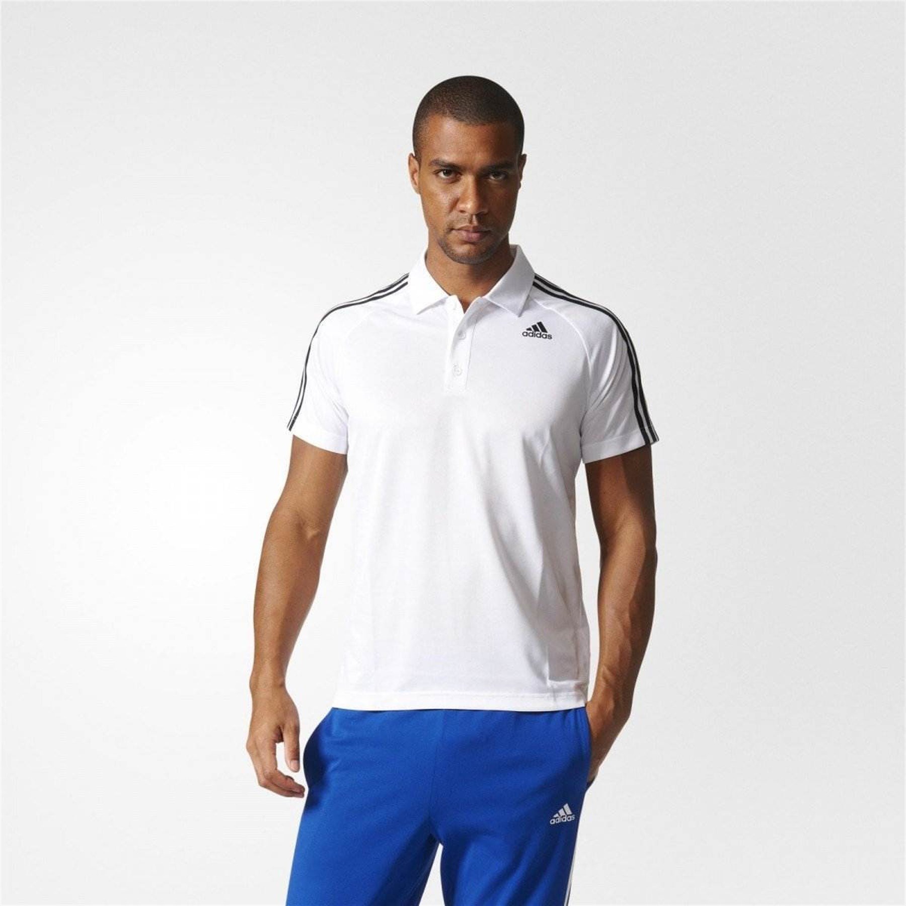 Adidas Erkek Polo Yaka T Shirt BK2602 D2M 3S POLO