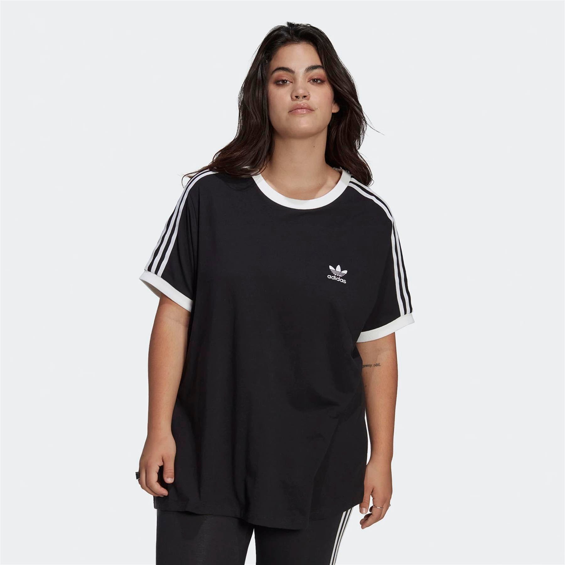 Adidas 3 stripes tshirt sale