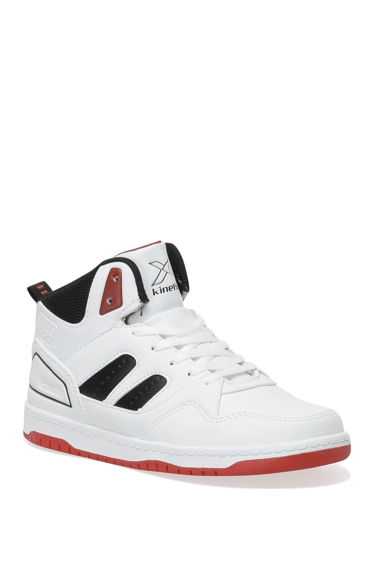 Kinetix Gina Beyaz Siyah Kırmızı Erkek Sneaker Spor Ayakkabı v2