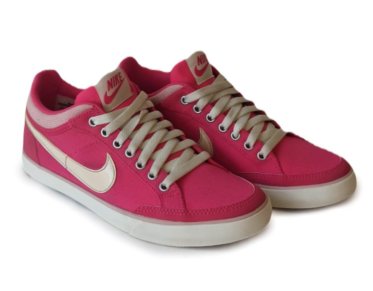 Nike Capri III CNVS Kadın Yazlık Sneaker Spor Ayakkabı Fuşya 580609-602