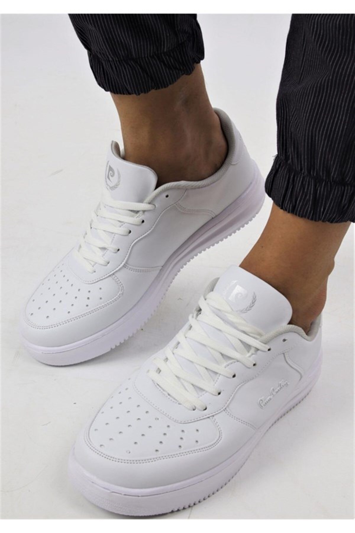 Pierre Cardin Kadın Beyaz Sneaker Spor Ayakkabı PCS10148 v1