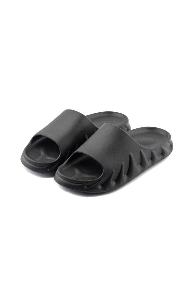 Yeezy Slide Siyah Unisex Su Geçirmez Terlik TKZ002