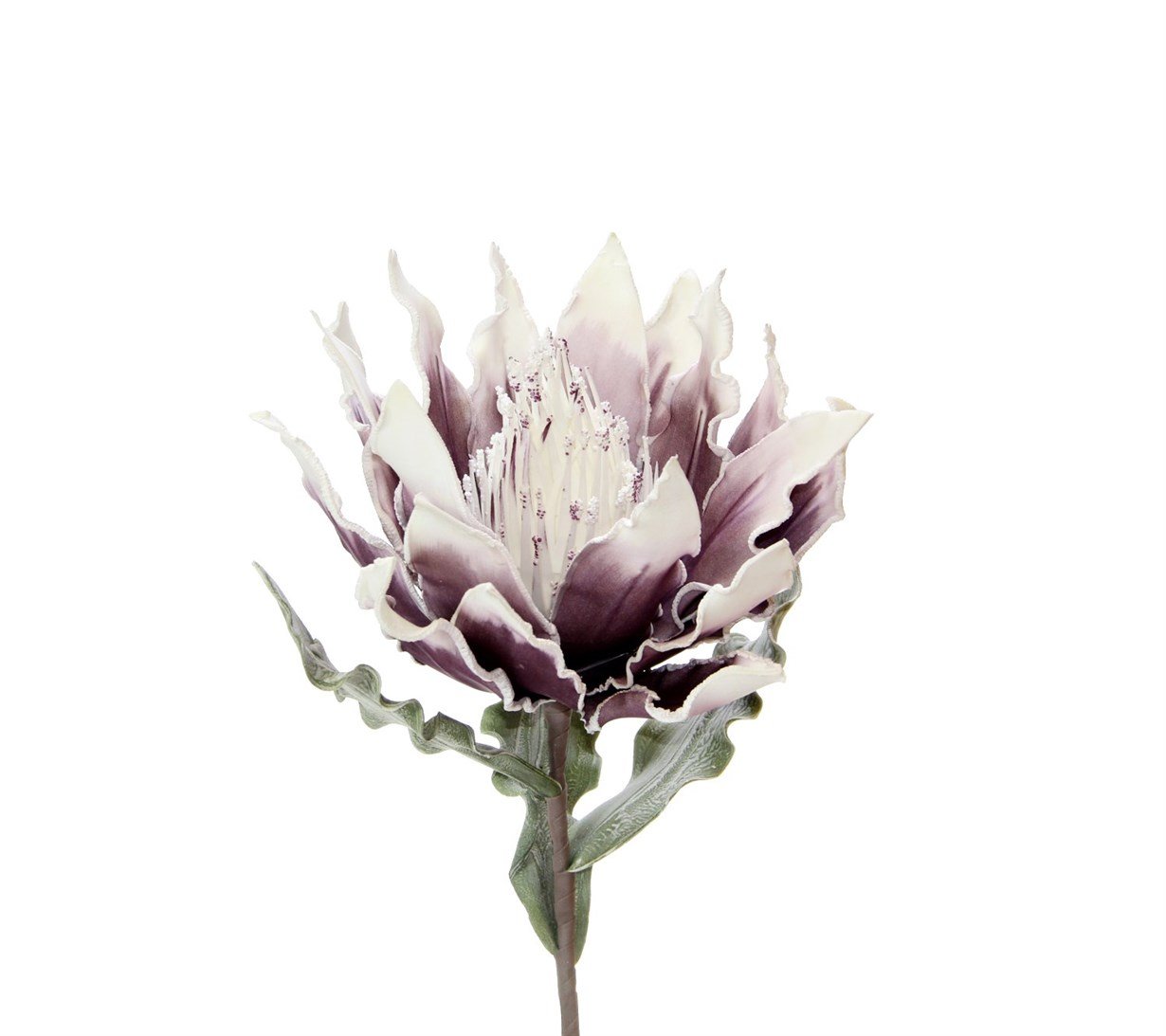 Lateks Büyük Manolya Mor | Yapay Lateks Çiçekler
