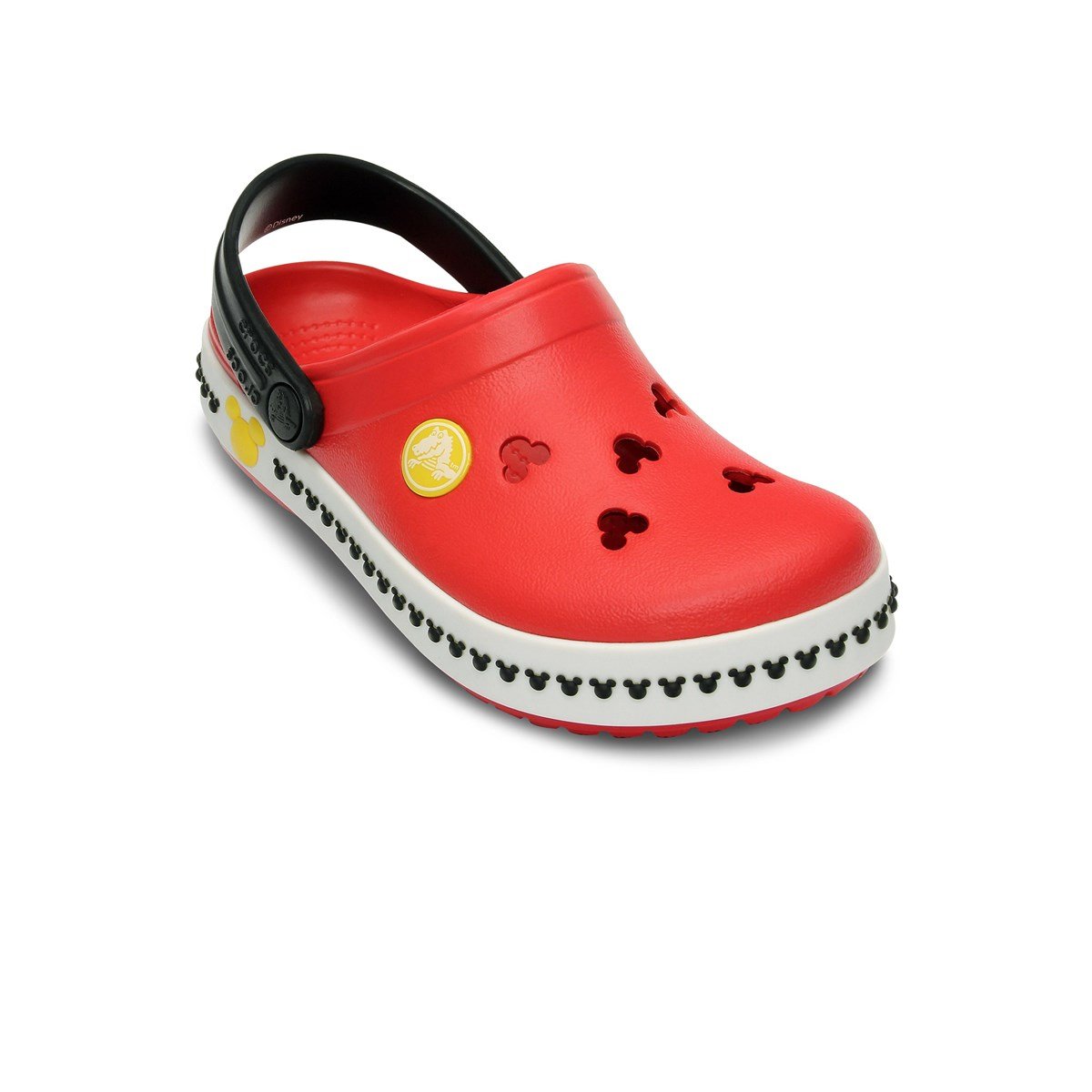 Crocs 23910 Crocband Mickey III Kids Kırmızı Siyah Terlik | Etichet