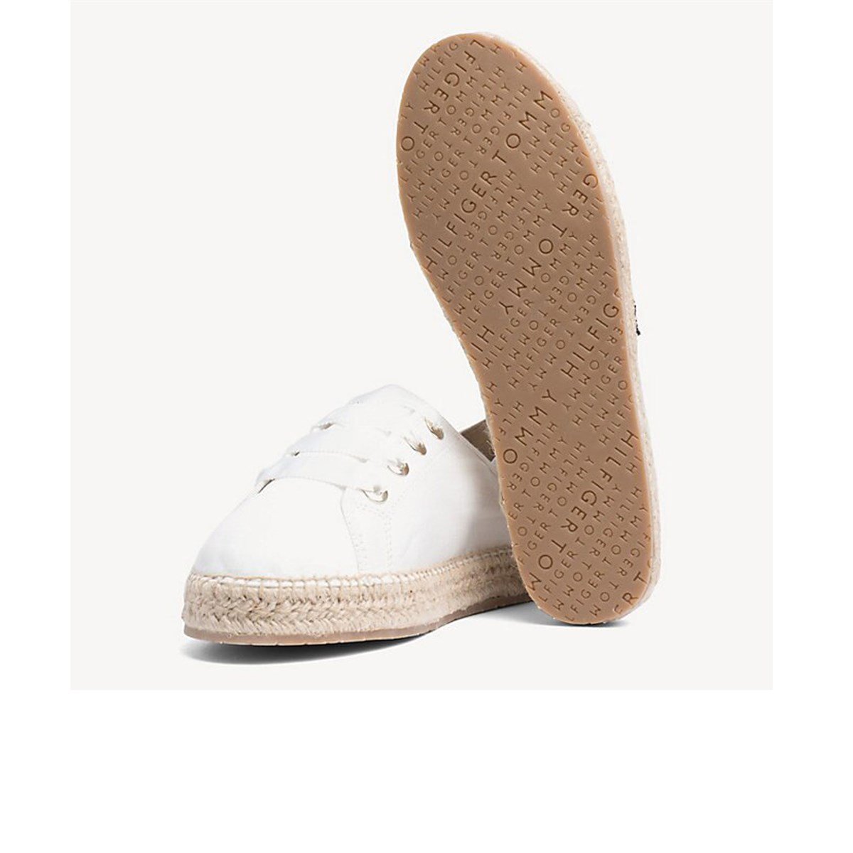 Tommy Hilfiger Flat Espadrille Corporate Ribbon Kad n Ayakkab